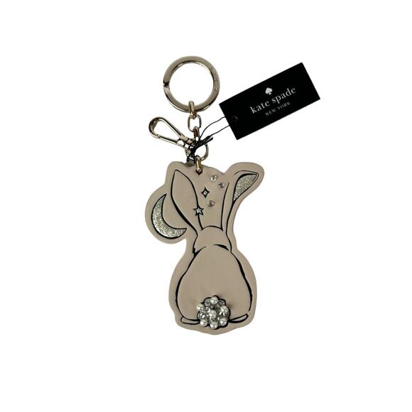 Kate Spade Bunbun Bunny Keychain - Picture 1 of 4